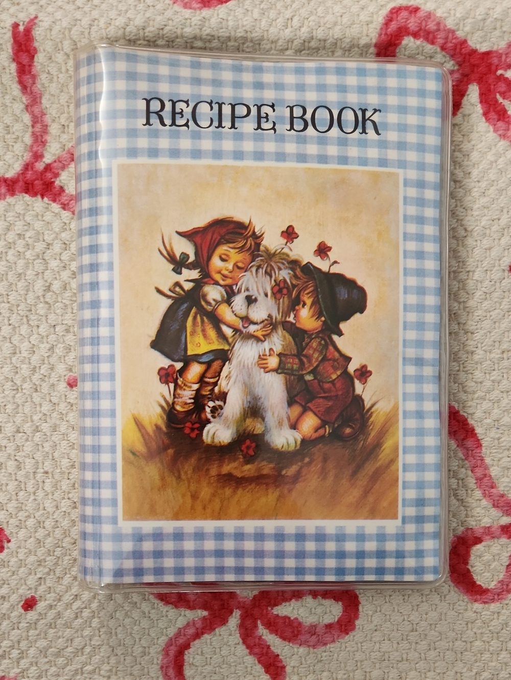 Vintage Recipe Book With Original Recipe Cards